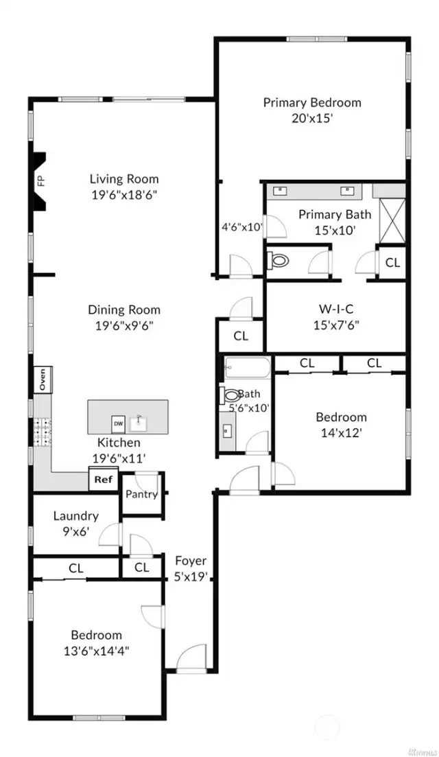 Addison floorplan - Lot 15 is a mirror image with garage on the left side