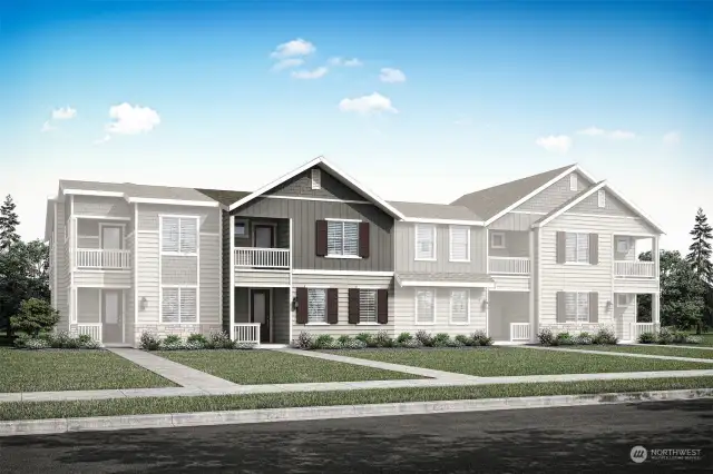 Example of the Montana floor plan to be located at at 8691 35th Place NE.