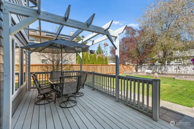 Relax or entertain on your Trex Deck