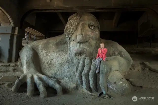 Frelard amenities - Troll colossal sculpture