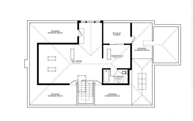 New Third Floor floor plan