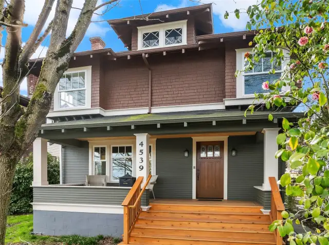 Wonderful curb appeal on this reimagined and completely renovated classic craftsman in the heart of Walliingford.