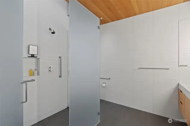 Expansive Shower in Primary Bath