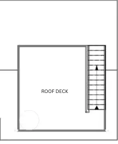 Roof deck plan
