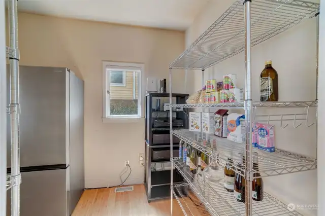 Large pantry with new 2nd refrigerator