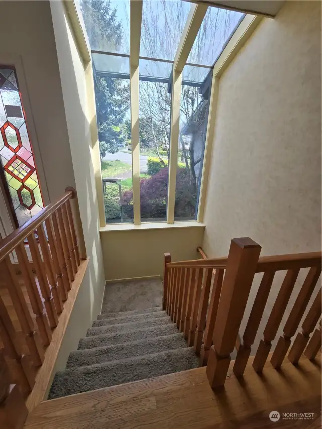 Stairway to downstairs