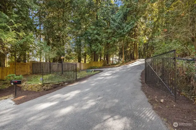 Gated Entrance ensures privacy.