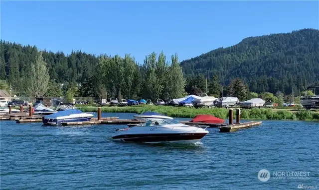 Private Marina on Lake Whatcom