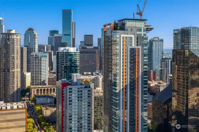 Stunning Cityscape from the Heart of Belltown