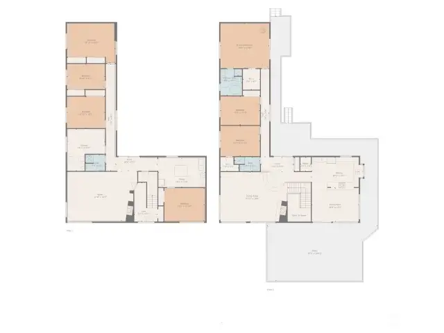 This floor plan shows you how many rooms and where they are located!