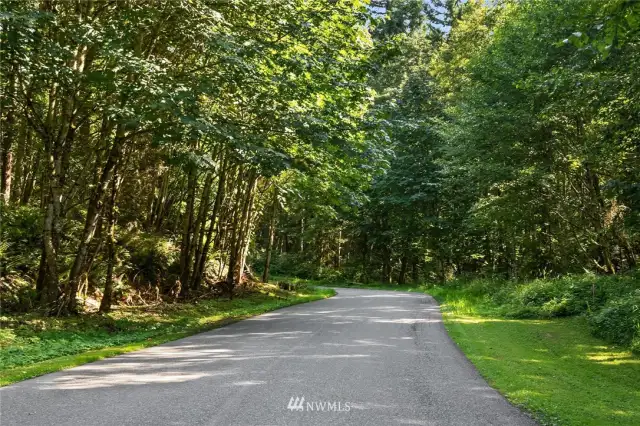 With miles of paved road winding though out the property as well as power - the infrastructure is in place for many directions the property can go in. City water is located at the front gate - can be brought into the property.