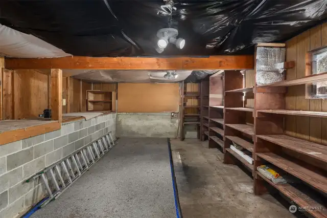 Don't miss the 300 square foot unfinished basement
