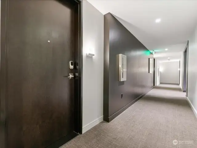 Hallway to your home