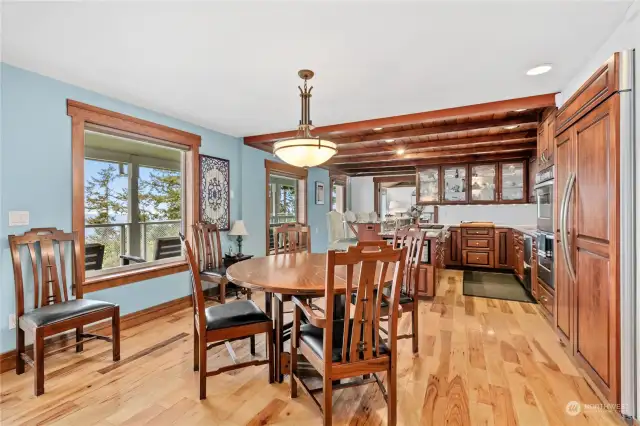 The home is lovely along with stunning views and parklike grounds. Seller will replace the dining room light fixture prior to closing.