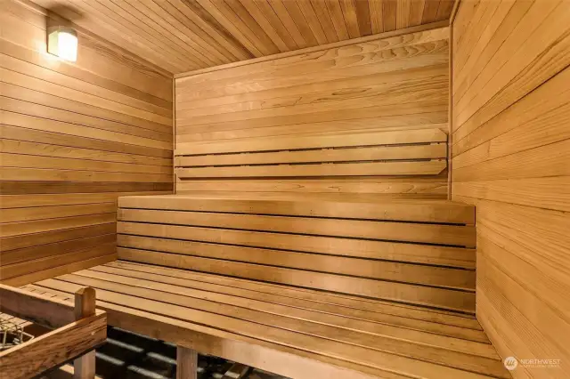 2nd floor sauna