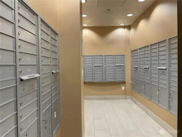 Residence mail room