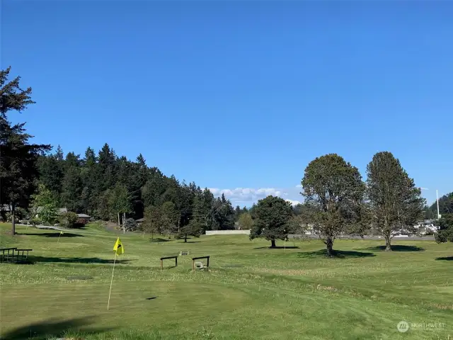 Community park & golfing