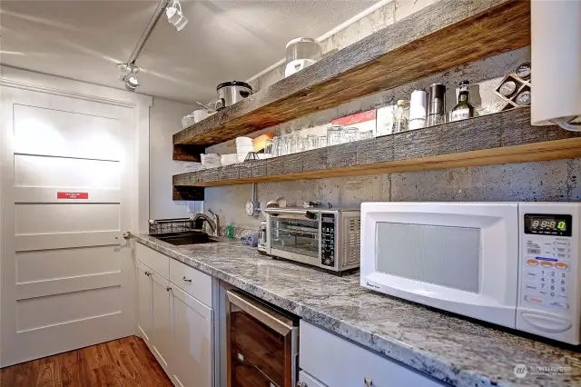 Downstairs kitchen. Perfect for guests, parties or having a separate rental space for long term or short term guests.