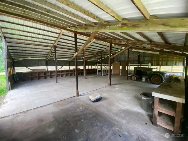 Interior of barn/shop