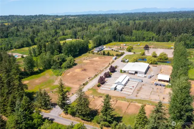 Welcome to Burkwood Farm in Blaine Washington! Currently a hunter jumper equestrian facility on a total of 18.68 acres.