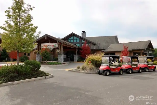 Fabulous Golf Club along with gear shop and dining.