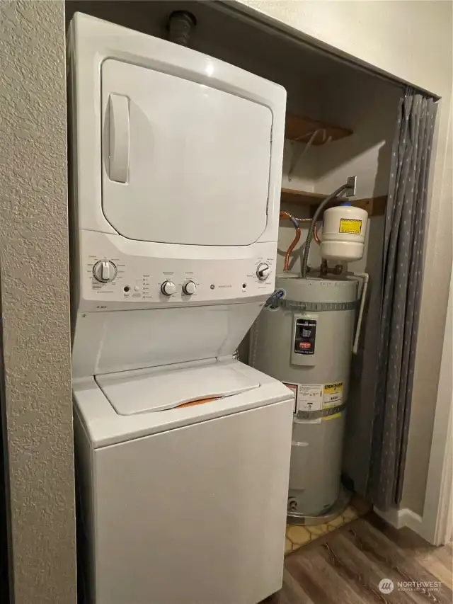 Laundry and Hot Water Heater