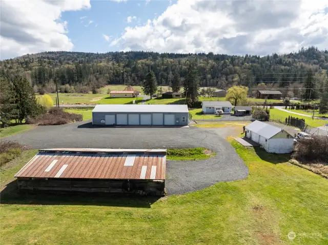 Welcome to 2138 Mt. Baker Hwy Bellingham. This just shy of 5 acre parcel was once used as a thriving marine business. Run your own business or build a dream home which has tons of storage and options galore.
