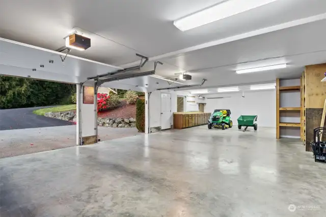 Shop space in garage