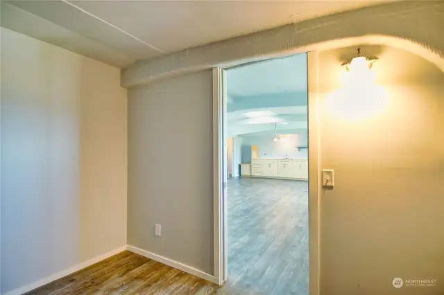 Another Bonus room! Use as office or more storage or as landing area from the sliding glass door to parking lot.