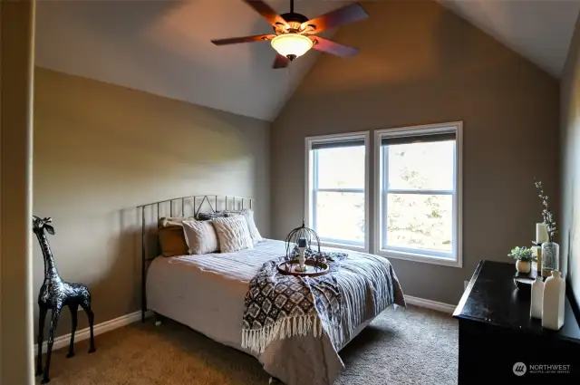 One of many bedrooms with walk in closets