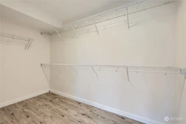 primary walk-in closet - omg the space!