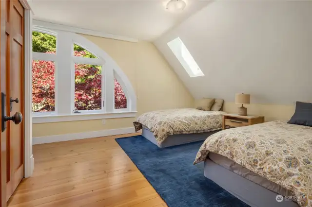 Plenty of room for guests in the charming second bedroom.