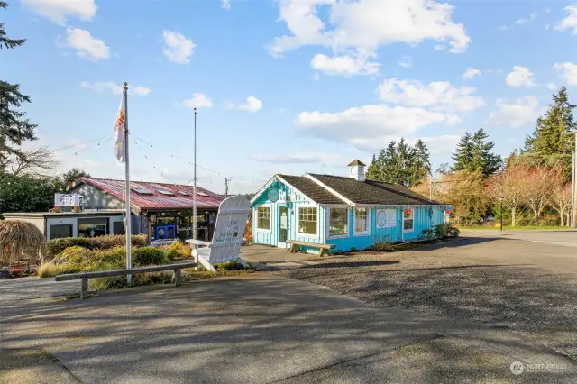 Walking distance to ferry service to downtown Seattle and Edmonds.