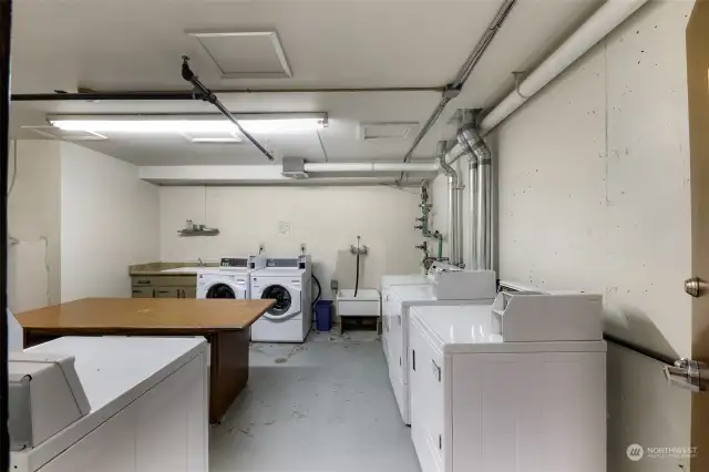 Free laundry available to all renters/tenants - located in basement level