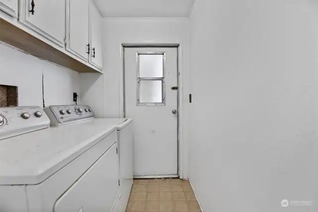 Large utility room with a separate access!