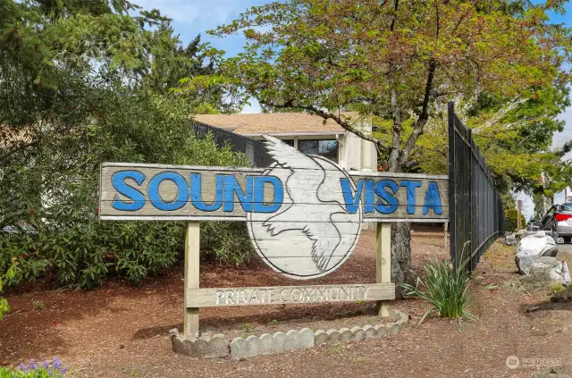 Sound Vista Entrance
