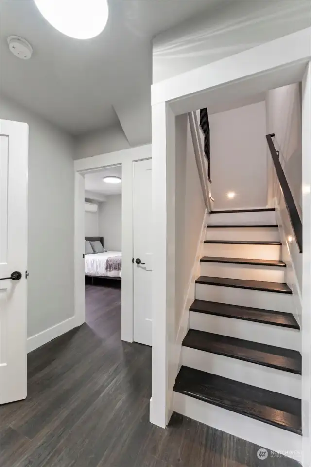 Stairs to Master Bedroom