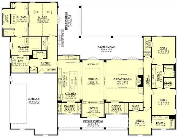 Spec Home Interior Dimensions.