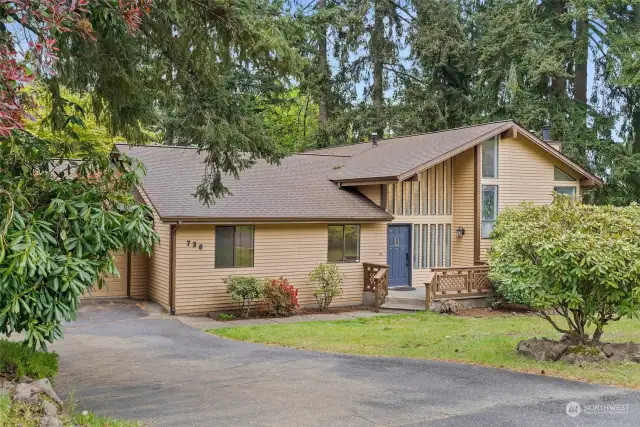 PNW VIBES | Surrounded by evergreens, this home is located in Bremerton, WA in a quiet neighborhood not far from all amenities.