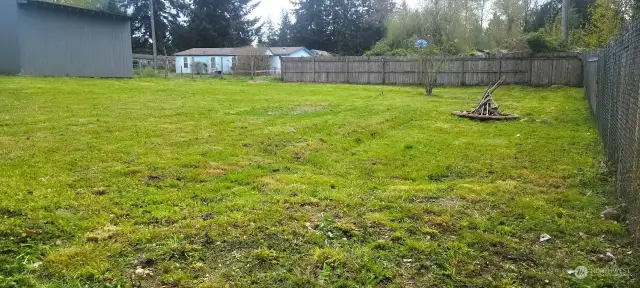 Shy 0.5 Acre Lot All Usable, Flat and Fully Fenced