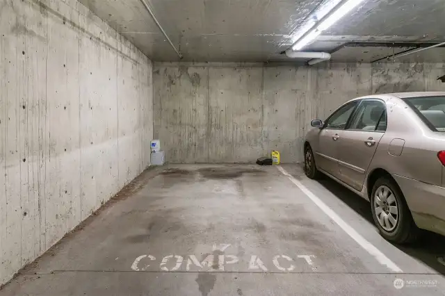 secured parking garage