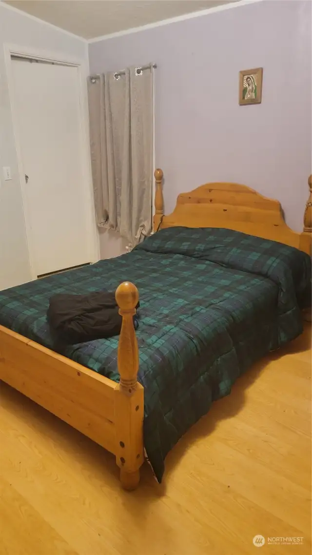 Master bedroom bed