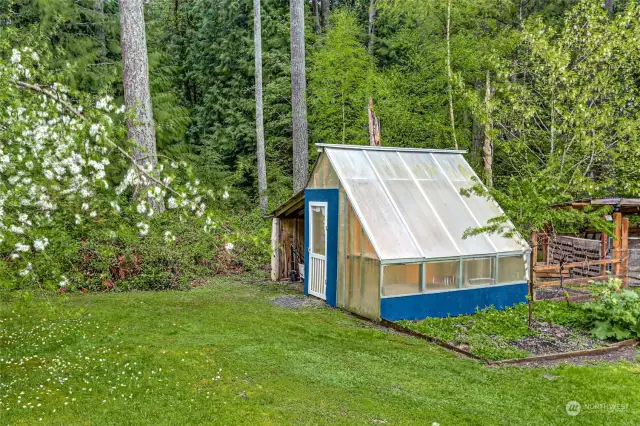 A large greenhouse for all of your projects.