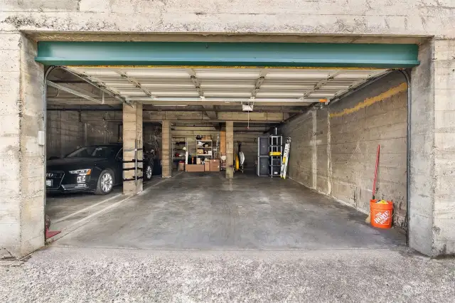 Garage parking!