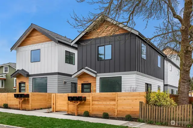 5906A is a beautiful 2-story home.  One of six in this modern cottage community.