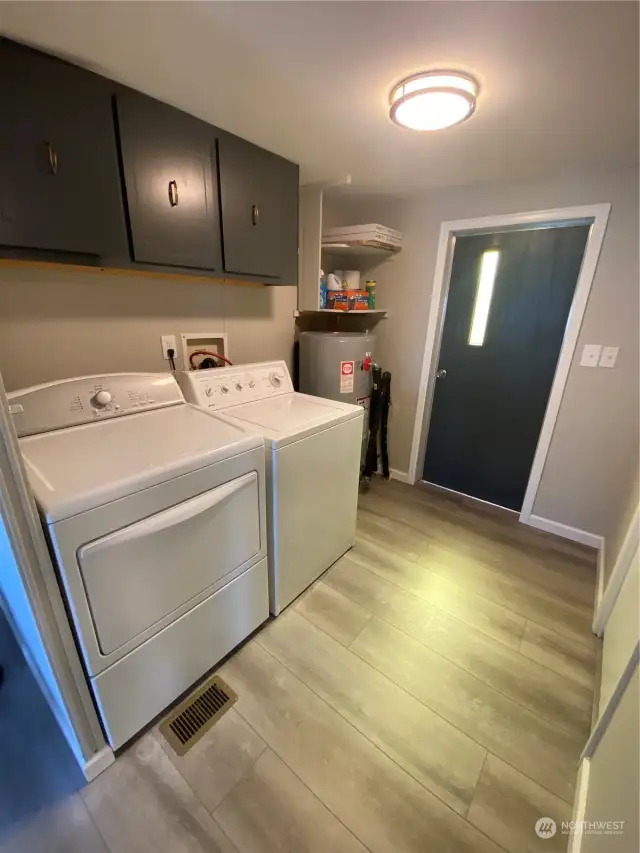 Separate Laundry Room, Washer and Dryer included