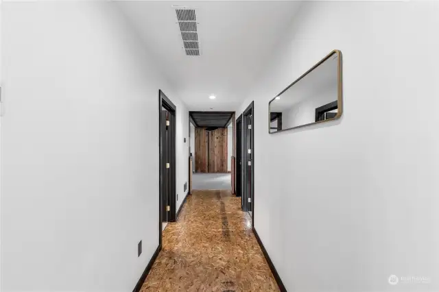 More Wonderful Plywood Down The Hallway Corridor