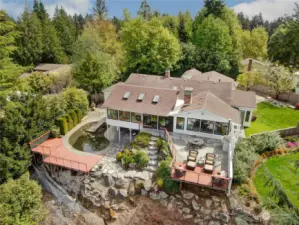 Built in 1950 and remodeled throughout, this gorgeous home is tucked on a ridge overlooking Normandy Park's Hidden Valley.