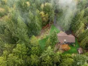 Live in your own secluded woods or visit nearby Parks: Duthie Hill Park, Evans Creek Preserve, Redmond Watershed Preserve, Redmond Ridge Baseball Park, and Marymoor Park.