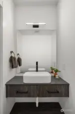 Convenient Main Floor Powder Bathroom